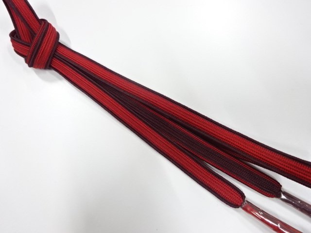 未使用品　正絹　手組帯締め
